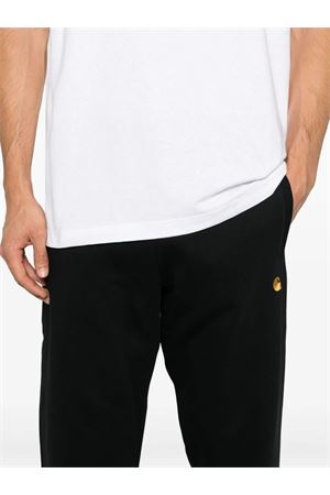 Black cotton Chase sweatpants CARHARTT WIP | I03366700F